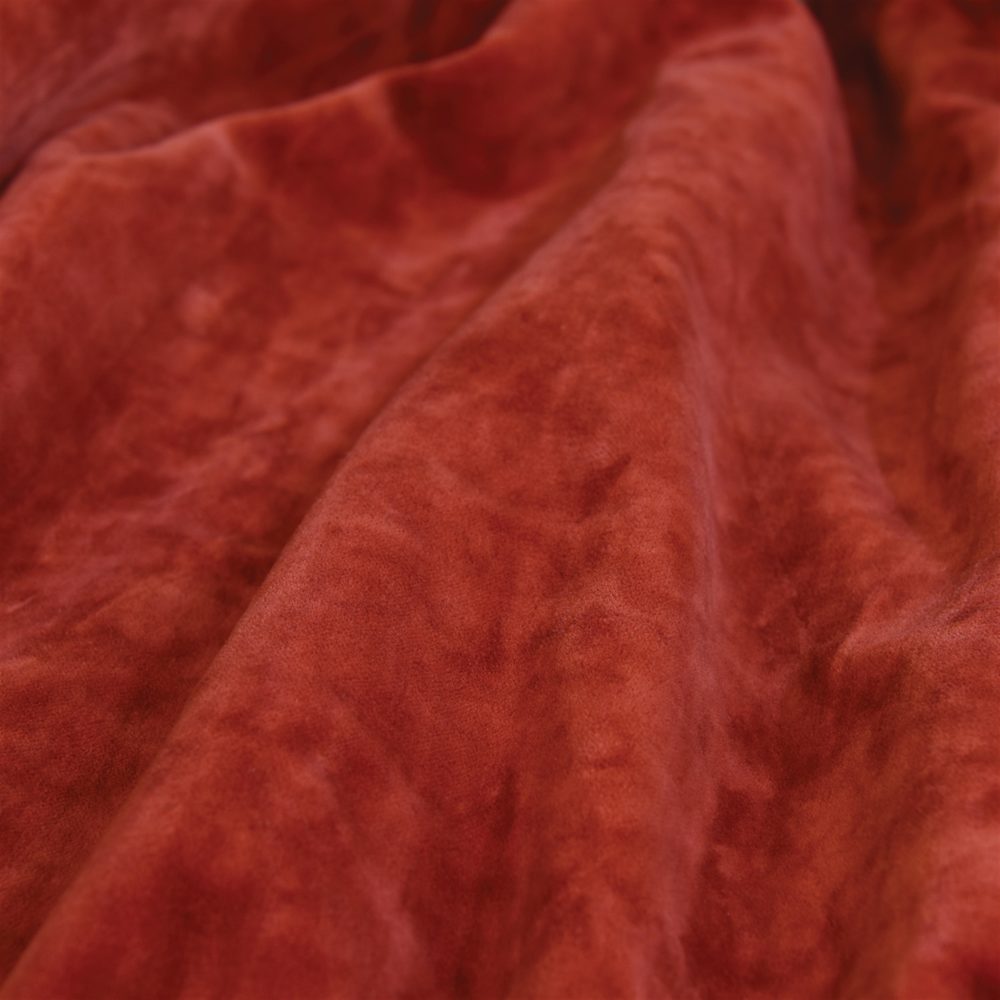 Dark Red Velvet Tree Skirt by HomArt - Image 3