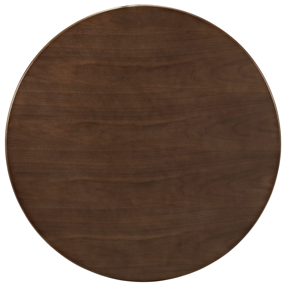 Lippa 36" Round Walnut Dining Table by Modway - Image 3