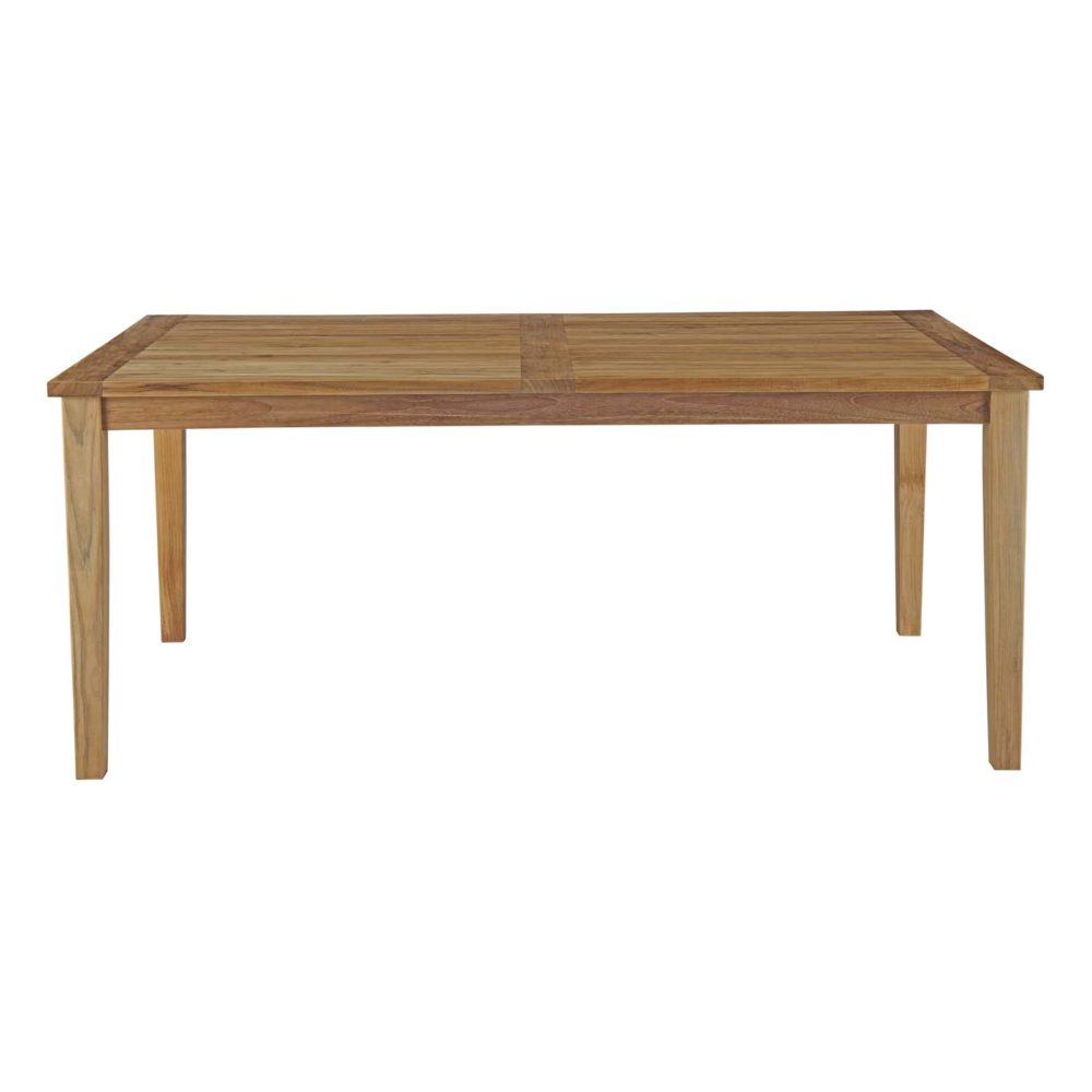 Marina Outdoor Patio Teak Dining Table by Modway - Image 3