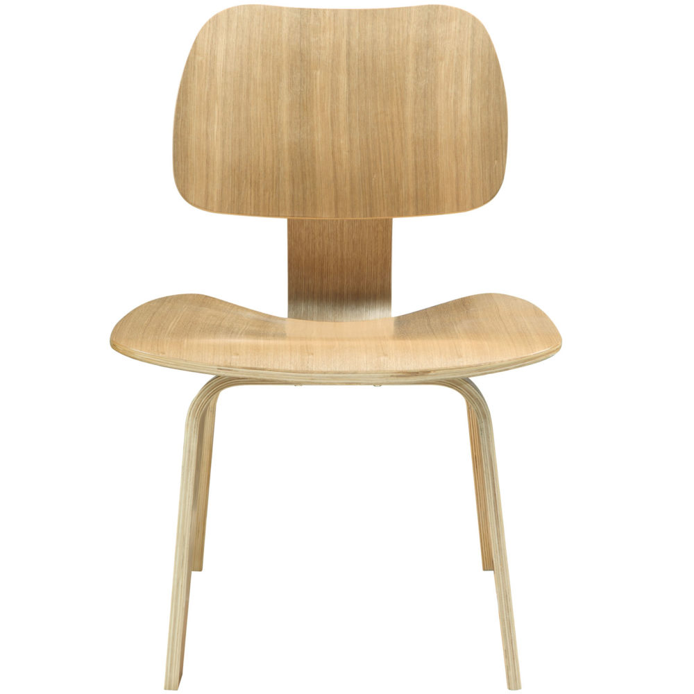 Fathom Dining Wood Side Chair in Natural by Modway - Image 2