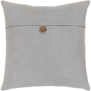 Light Gray Penelope Pillow by Livabliss