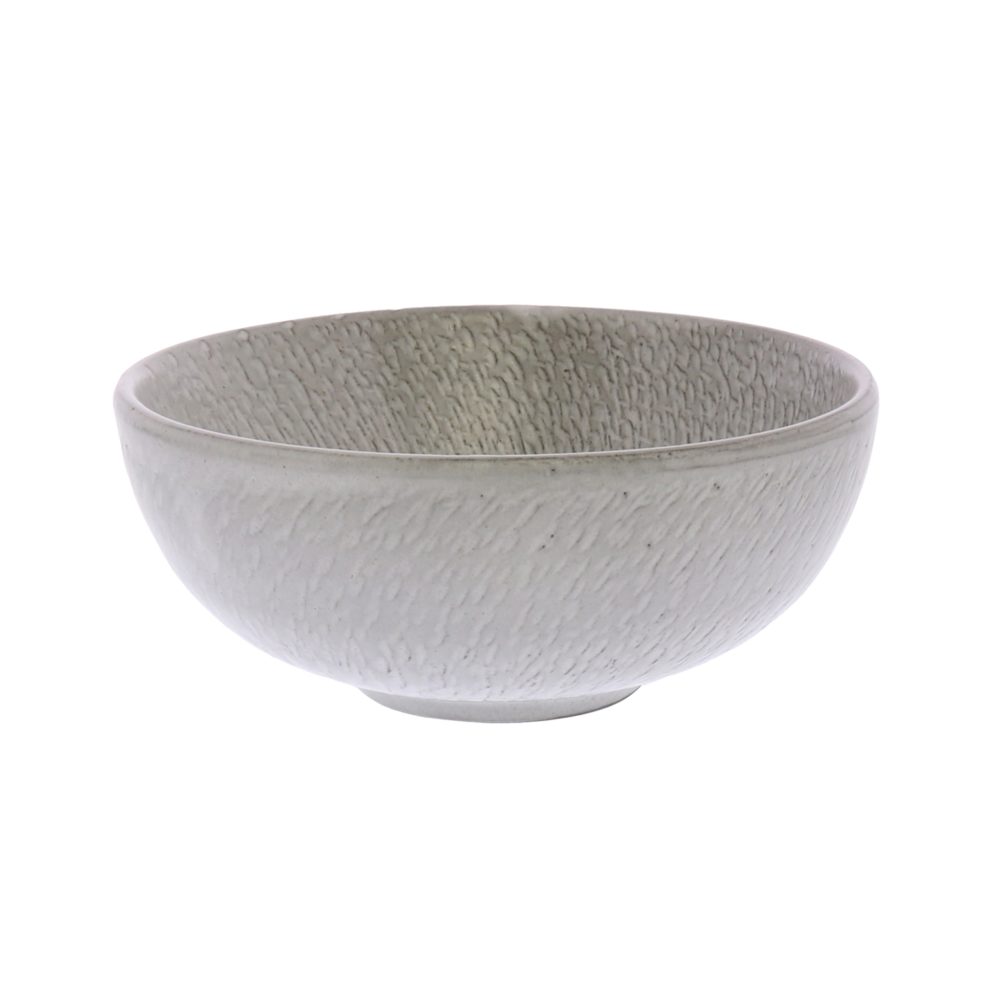 White Roth Soup Bowl Set of 2 by HomArt - Image 4