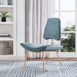 Ponder Upholstered Lounge Chair in Sea by Modway