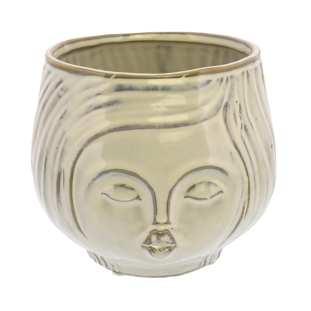 Pucker Up Fancy White Ceramic Vase by HomArt - Image 3