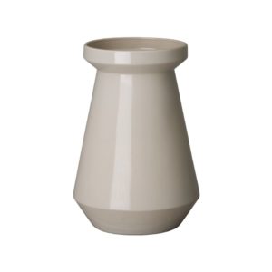 Short Gray Vic Vase