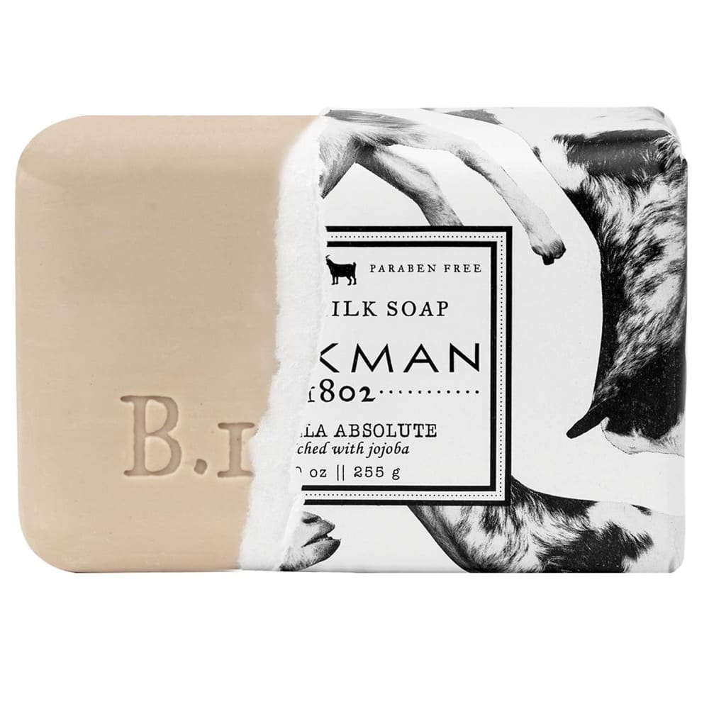 Beekman 1802 Goat Milk Soap Bar, Vanilla Absolute - 9 , Pack of 4 - No