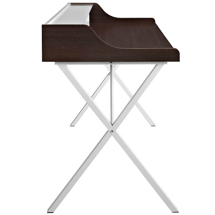 Bin Office Desk in Cherry by Modway - Image 5
