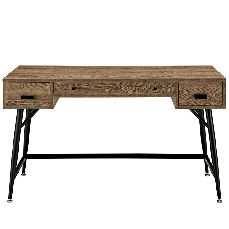 Surplus Office Desk in Walnut by Modway - Image 2