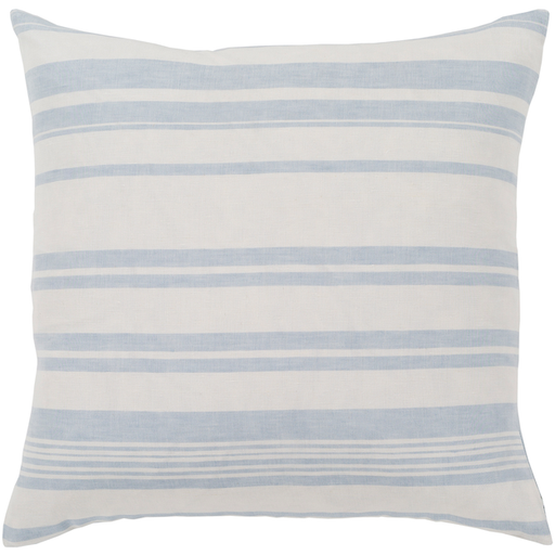 Pale Blue And White Baris Pillow By Surya Seven Colonial