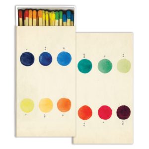 Rainbow Matches Set of 6 by HomArt