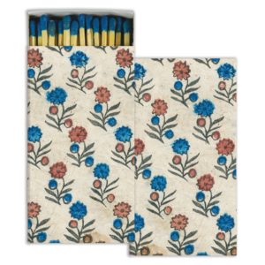 Blue Dominotes Matches Set of 6 by HomArt