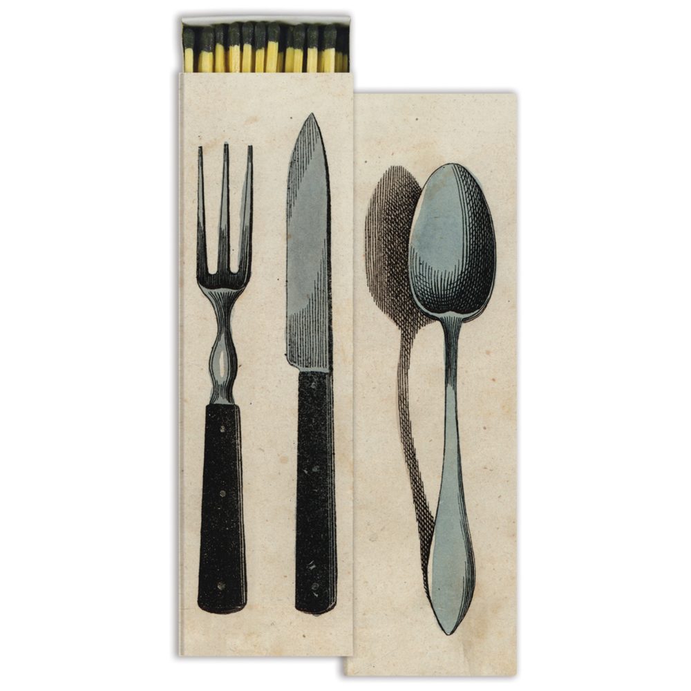 Extra Long Silverware Matches Set of 4 by HomArt