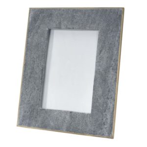 Black Marble and Brass 7" x 5" Photo Frame by BIDKhome
