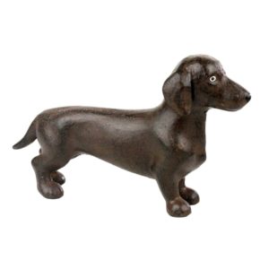 Cast Iron Gaston the Dachshund by HomArt
