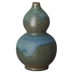 Verdigris Double Gourd Vase