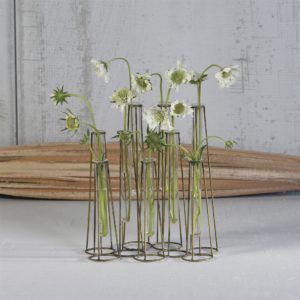 Archer Cluster Vase with 9 Tubes by HomArt