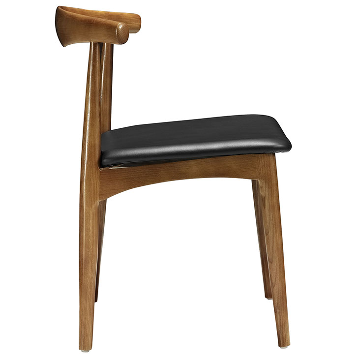 Tracy Dining Side Chair in Black by Modway - Image 3