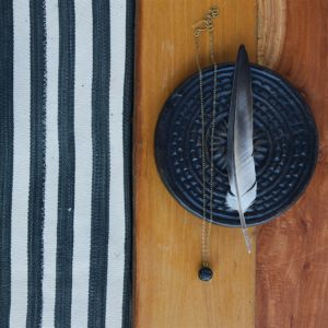 Nevis Lava Loop Pendant by Ora Ten