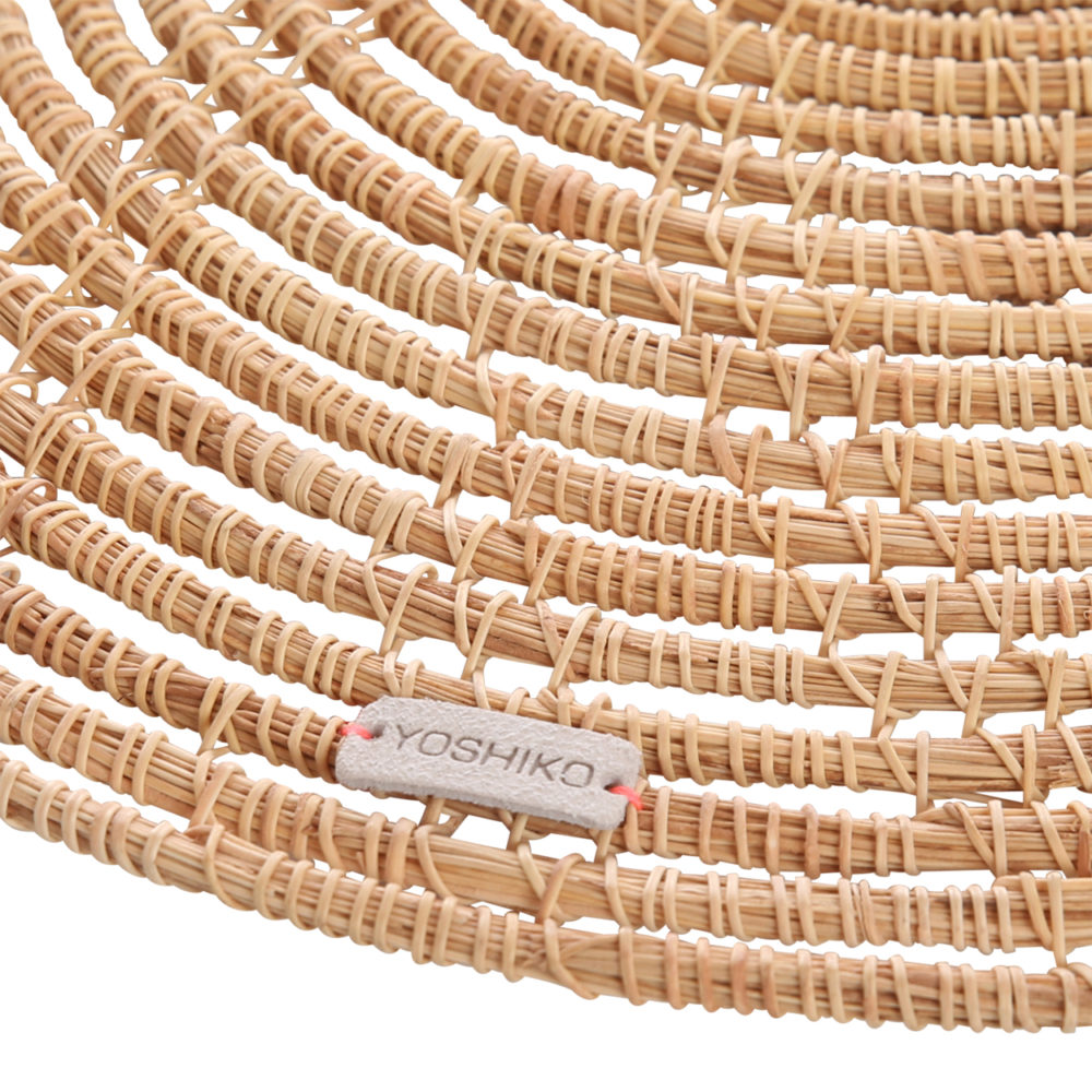Jute Sylhelt Printed Round Placemat Set of 4 by Yoshiko Home - Image 3