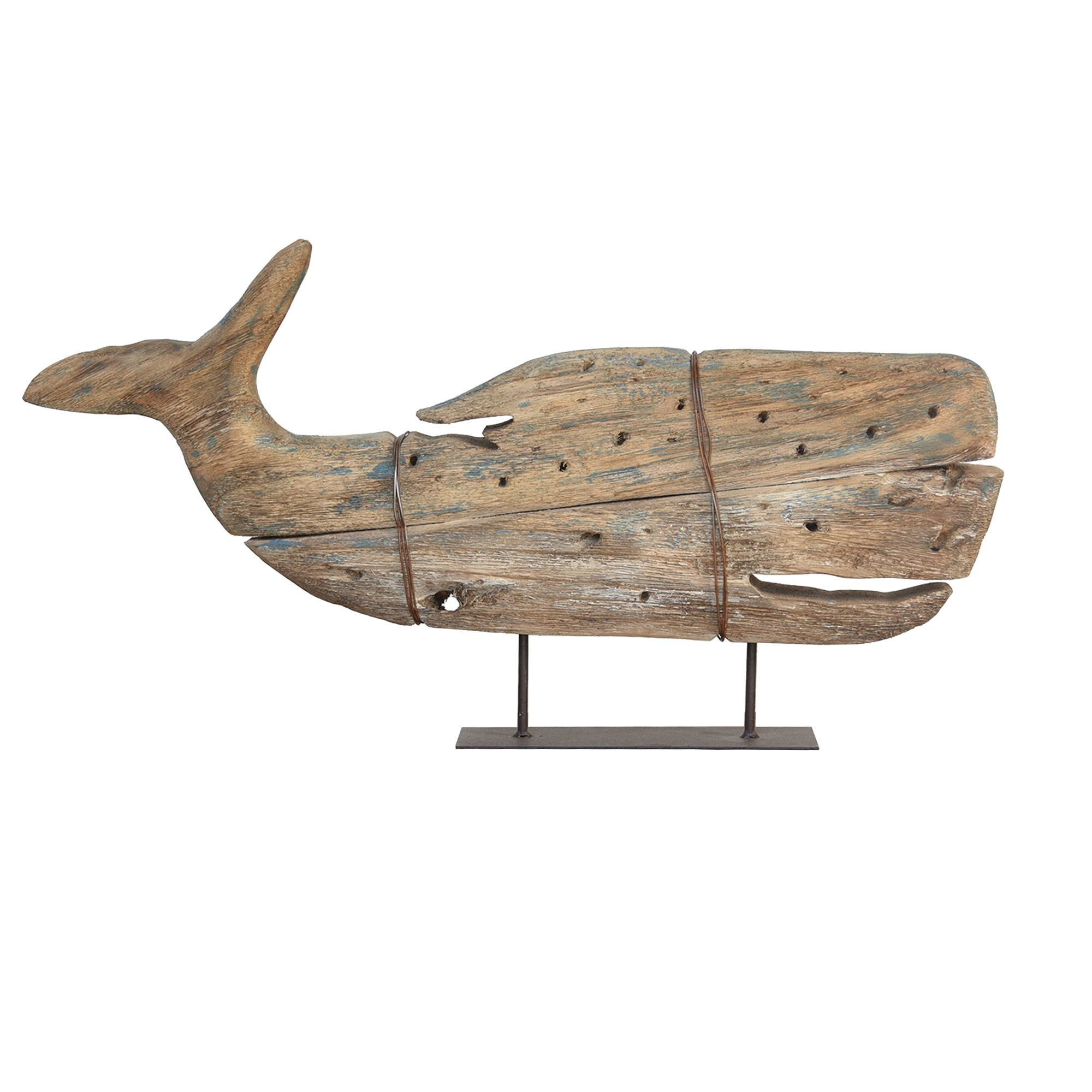 Kelso Wood Sperm Whale by HomArt - Seven Colonial