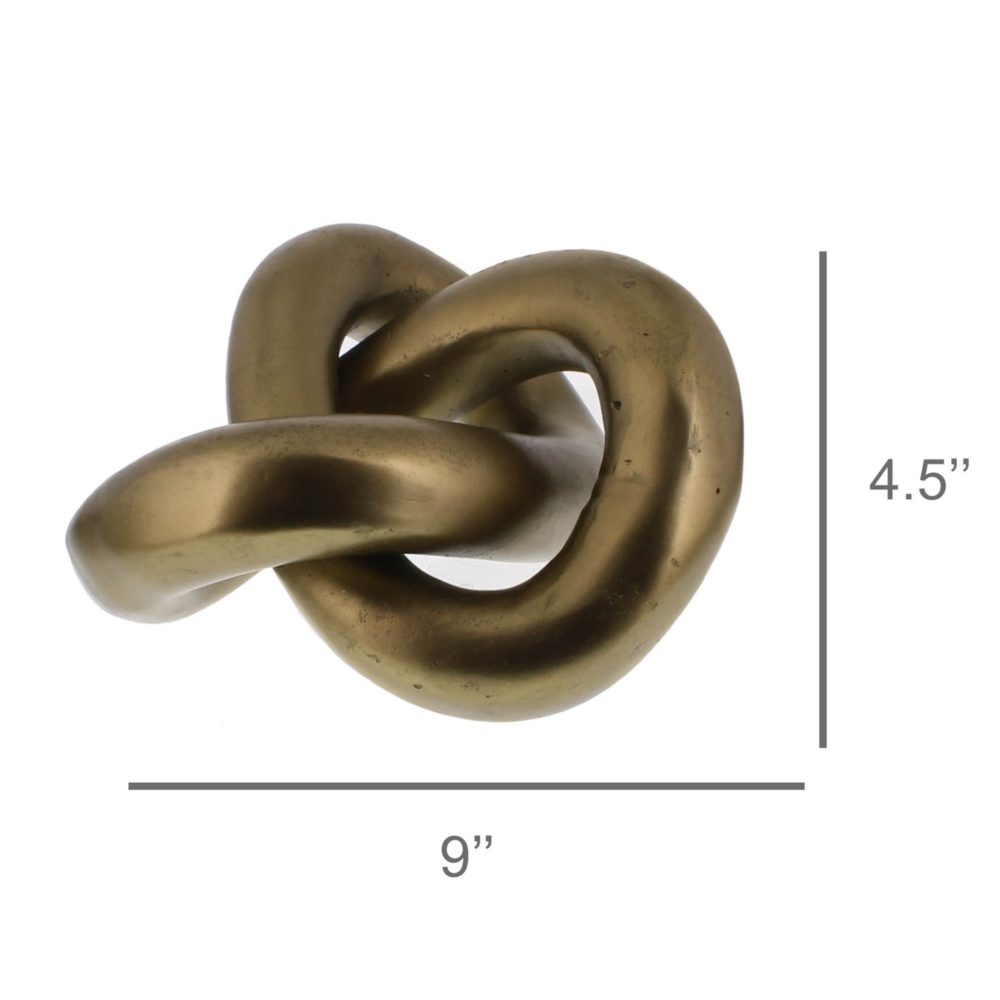 Brass Infinity Knot by HomArt - Image 3