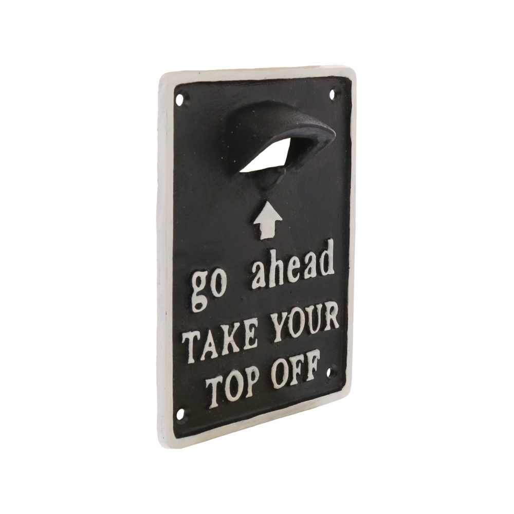 Take Your Top Off Bottle Opener by HomArt - Image 2