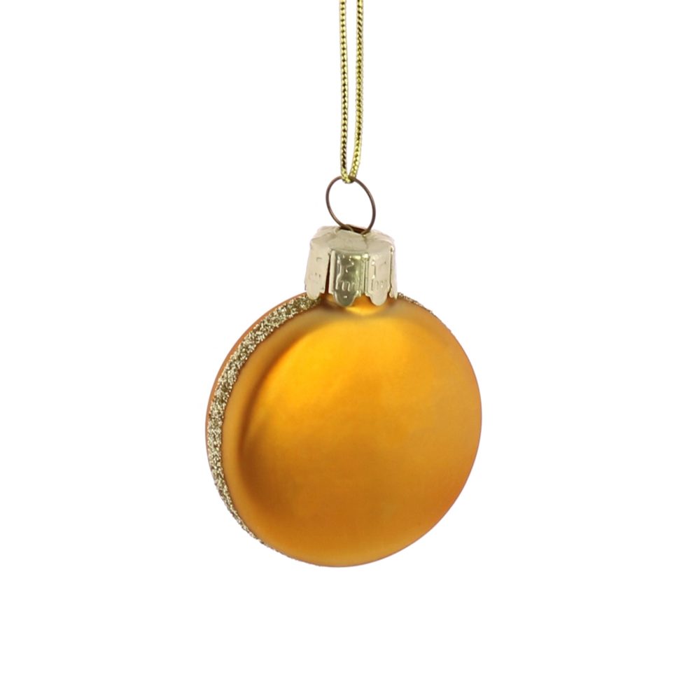Glass Macaroon Ornaments Set of 10 by HomArt - Image 3