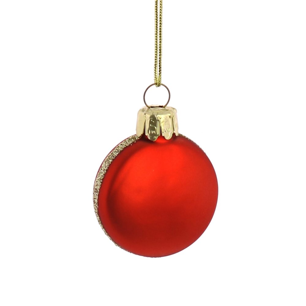 Glass Macaroon Ornaments Set of 10 by HomArt - Image 4
