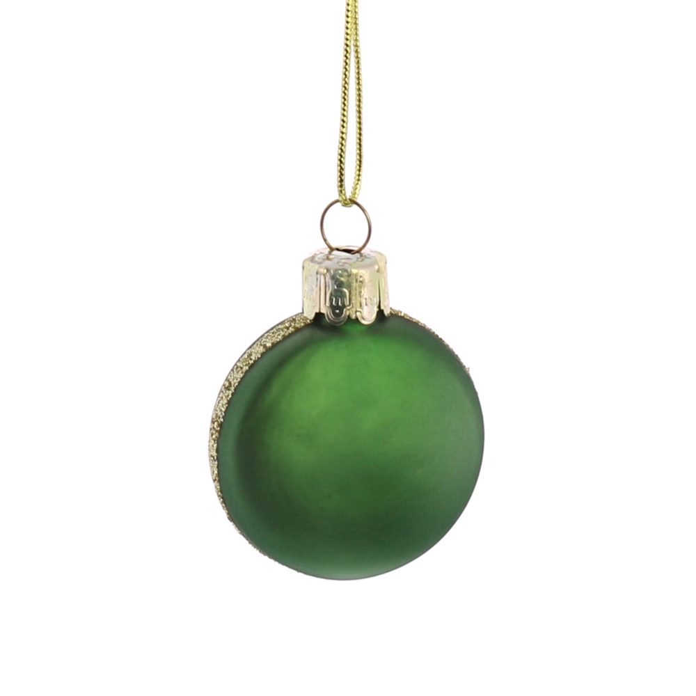 Glass Macaroon Ornaments Set of 10 by HomArt - Image 6