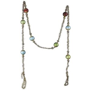 Multi-Color Glass Garland by HomArt