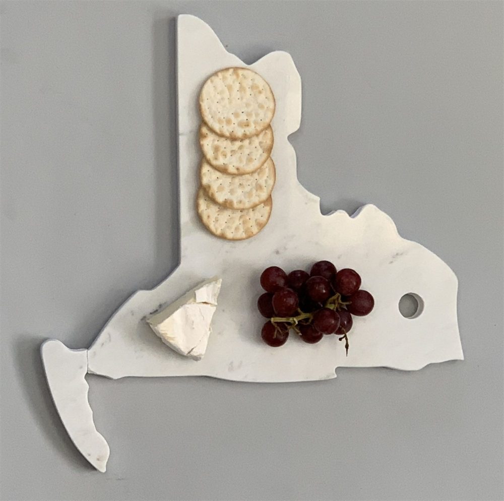 Large Polished Marble New York Cutting Board by BIDKhome - Image 2