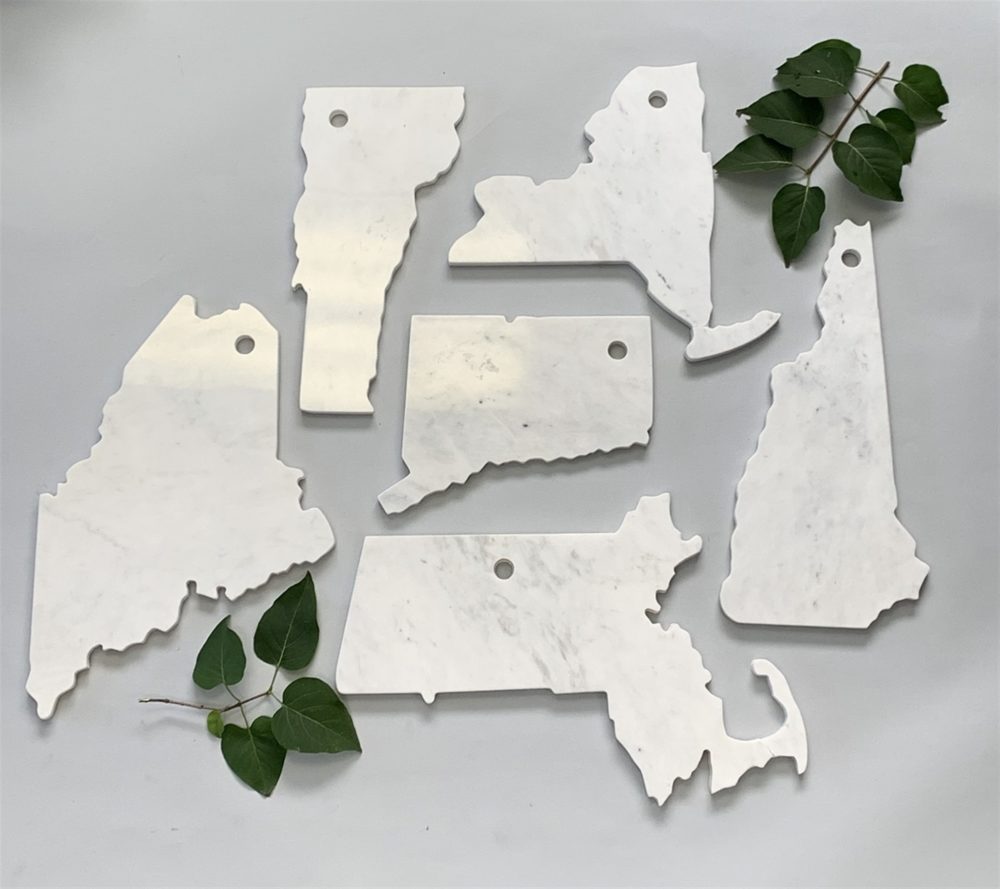 Large Polished Marble New York Cutting Board by BIDKhome - Image 4