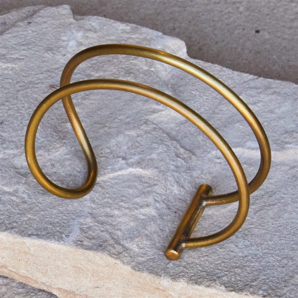 Nusa Parallel Wire Cuff by Ora Ten