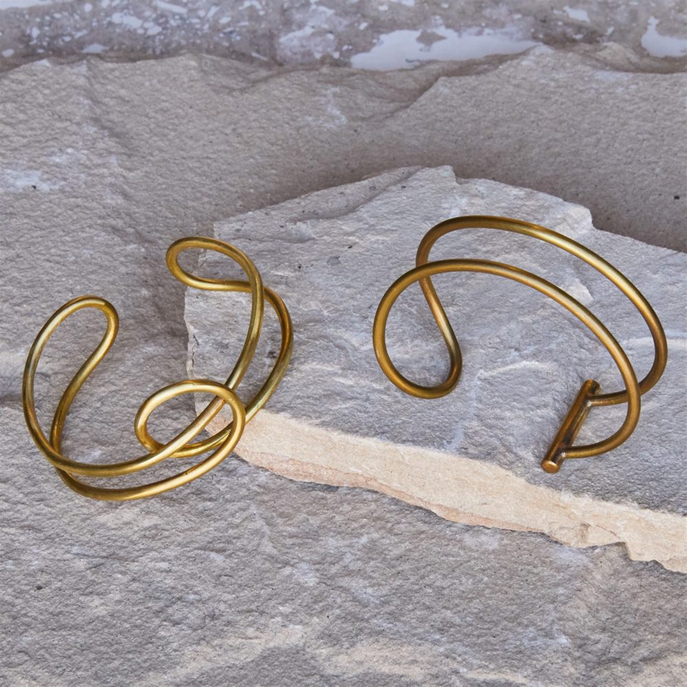 Nusa Parallel Wire Cuff by Ora Ten - Image 2