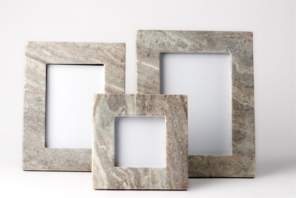 Brown Galaxy Marble Frame for 4"x6" Photo by BIDKhome - Image 3
