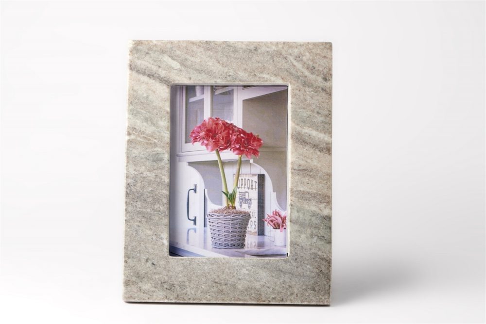 Brown Galaxy Marble Frame for 4"x6" Photo by BIDKhome