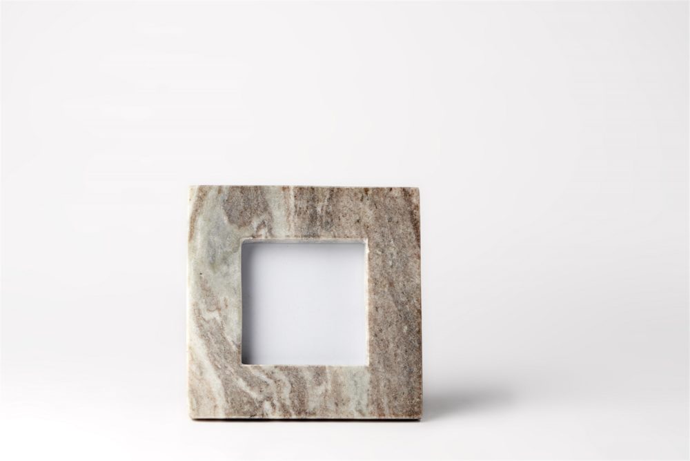 Brown Galaxy Marble Frame for 3.5"x3.5" Photo by BIDKhome - Image 2