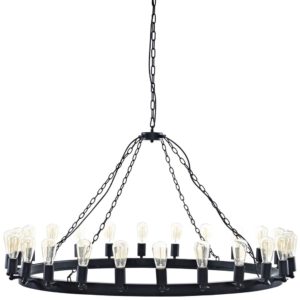 Teleport 52" Chandelier in Brown by Modway