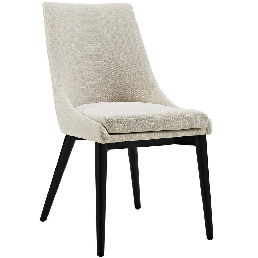 Viscount Fabric Dining Chair in Beige by Modway