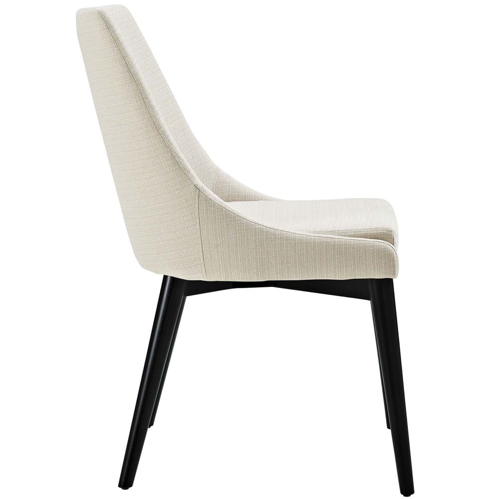 Viscount Fabric Dining Chair in Beige by Modway - Image 3