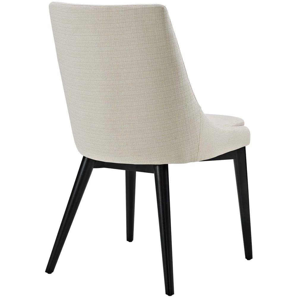 Viscount Fabric Dining Chair in Beige by Modway - Image 4