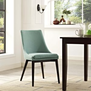 Viscount Fabric Dining Chair in Laguna by Modway