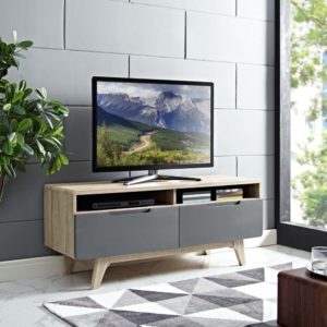 Origin 47" TV Stand in Natural Gray by Modway