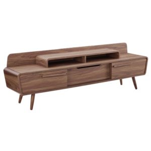 Omnistand 74" TV Stand in Walnut by Modway