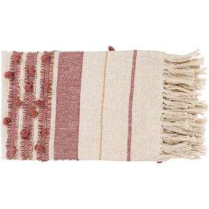 Rose and Cream Yemaya Throw by Livabliss