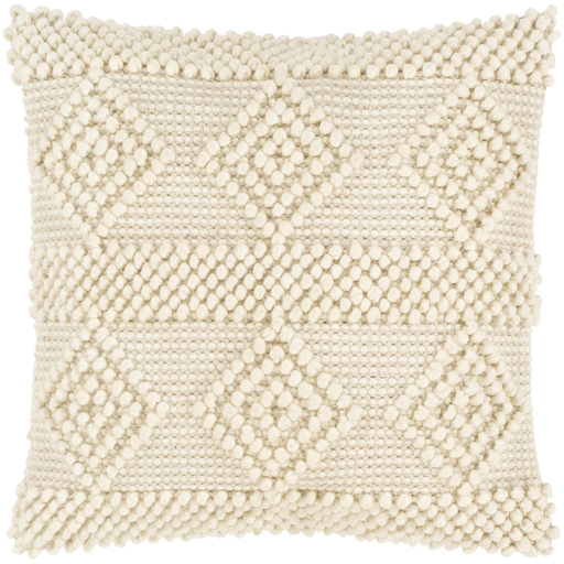 White Hygge Pillow by Livabliss