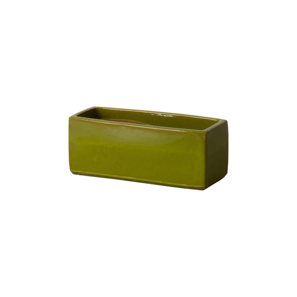 Small Green Window Box Planter by Emissary