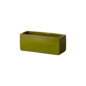 Small Green Window Box Planter by Emissary