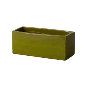 Medium Green Window Box Planter by Emissary