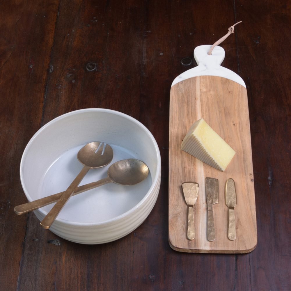 Antique Brass Ibsen Cheese Tools Set of 3 by HomArt - Image 3